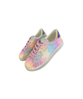 Ombre Glitter Star Sneaker