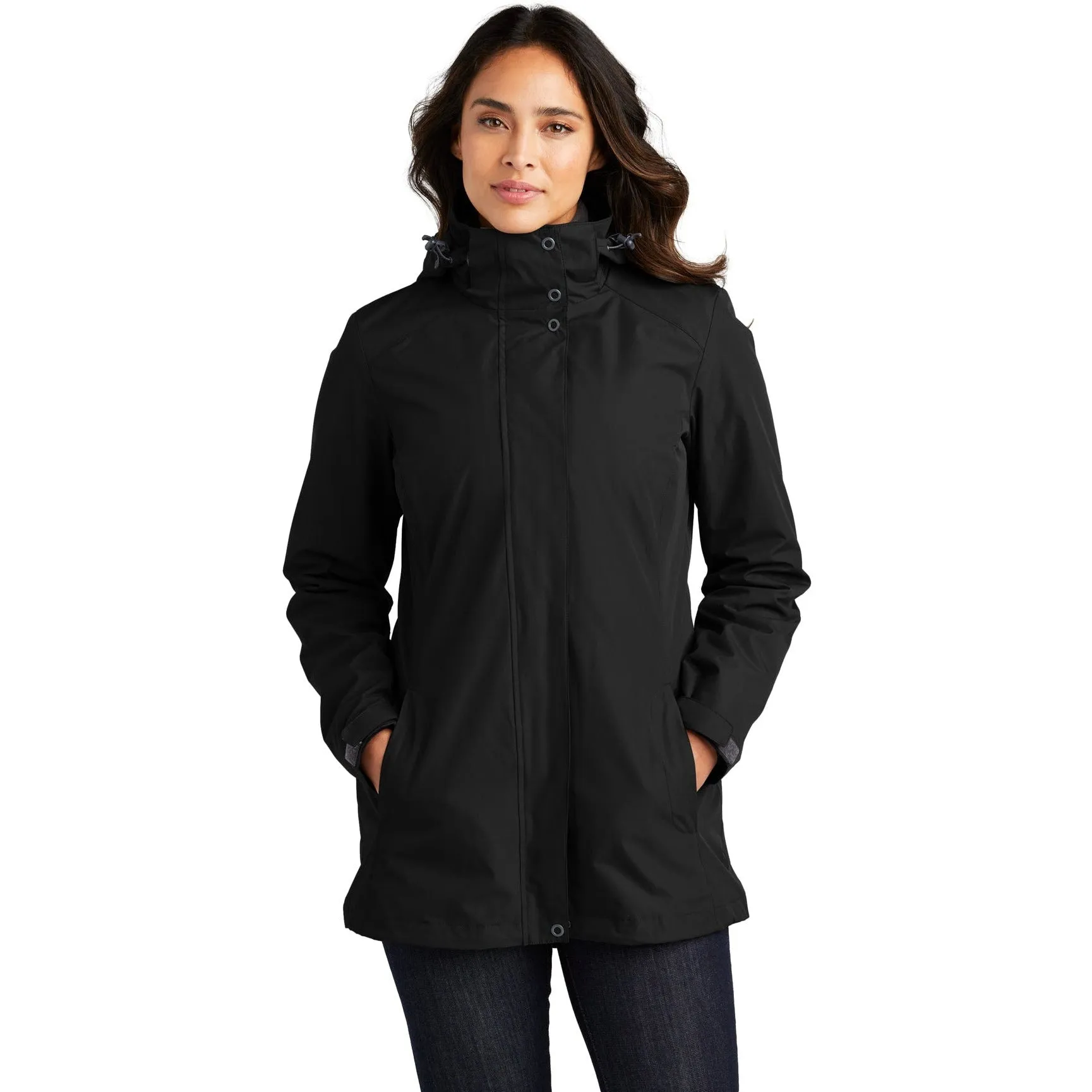 Port Authority Ladies All-Weather 3-In-1 Jacket