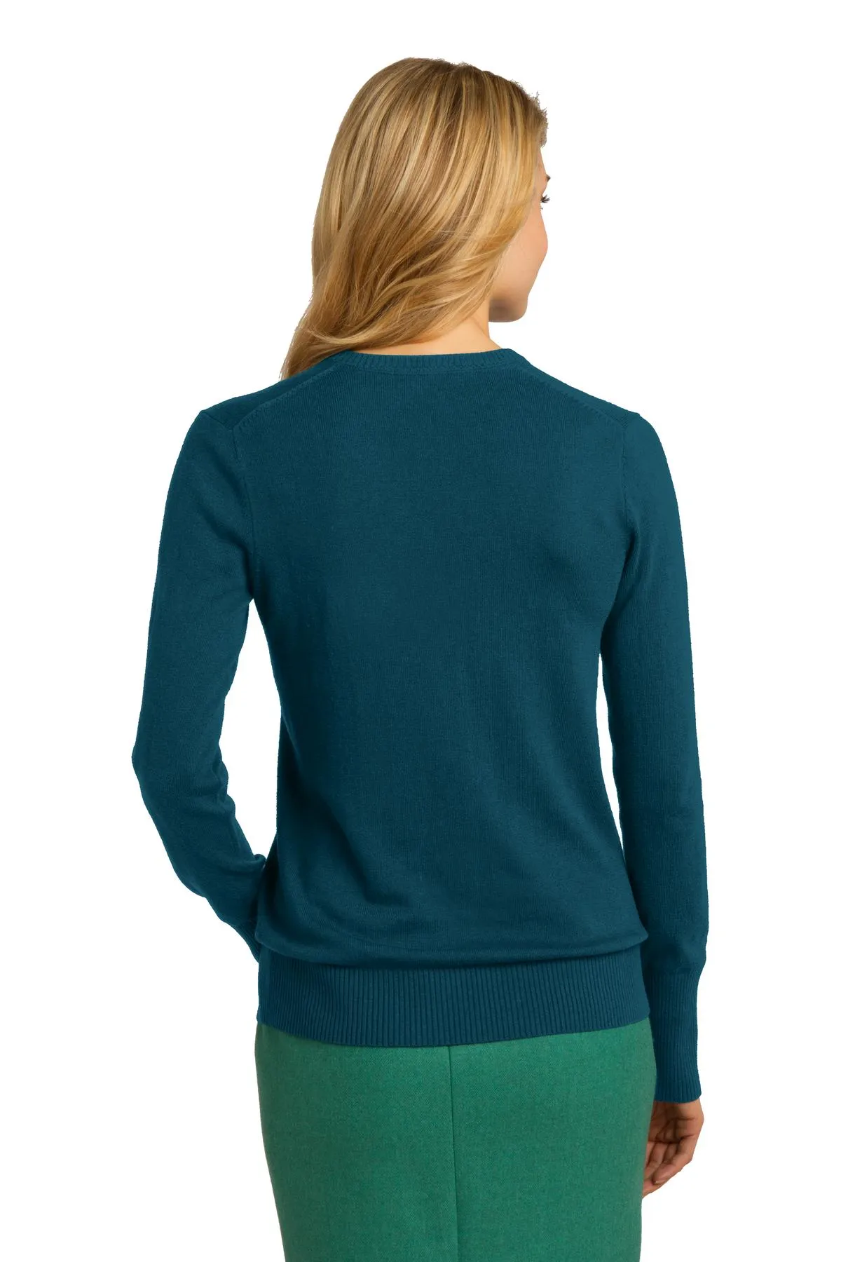 Port Authority LSW285 Ladies V Neck Sweater SKU: LSW285