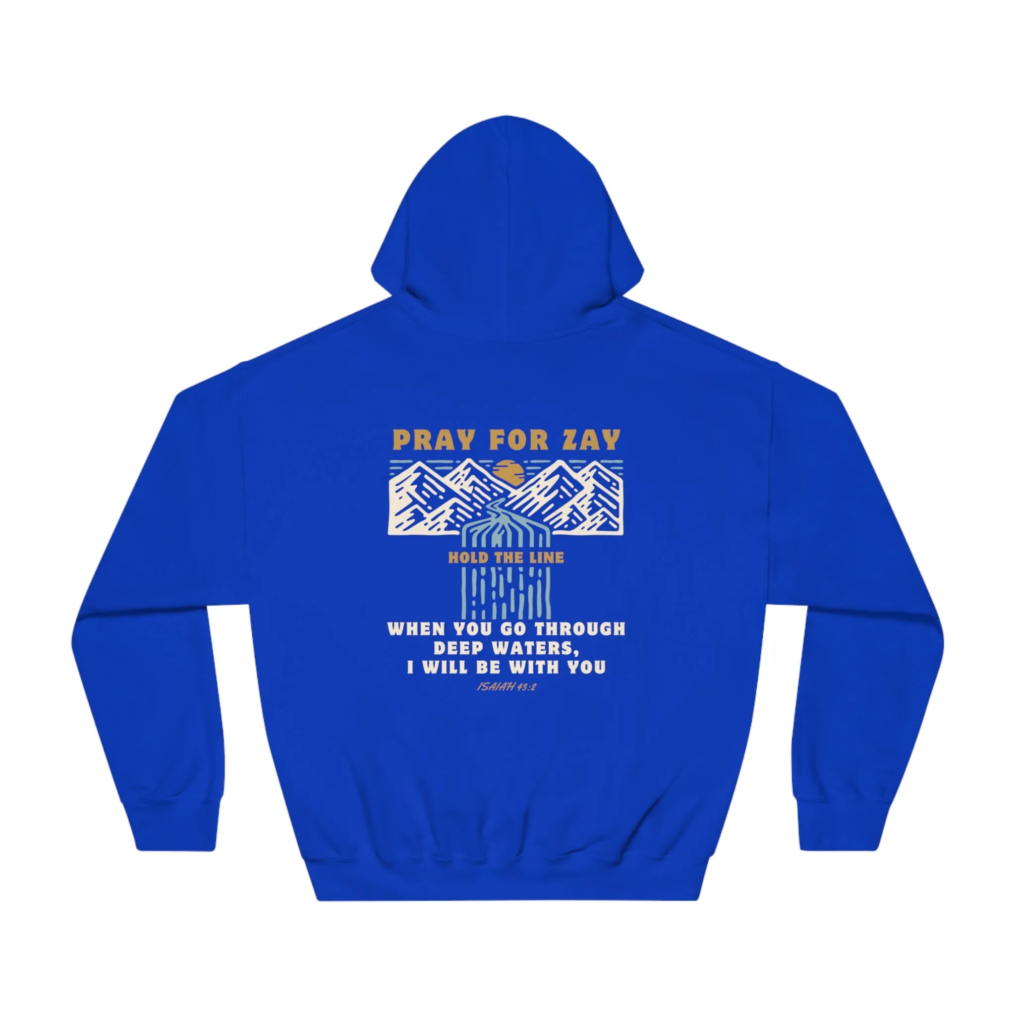 Pray For Zay Support Unisex Hooded Sweatshirt