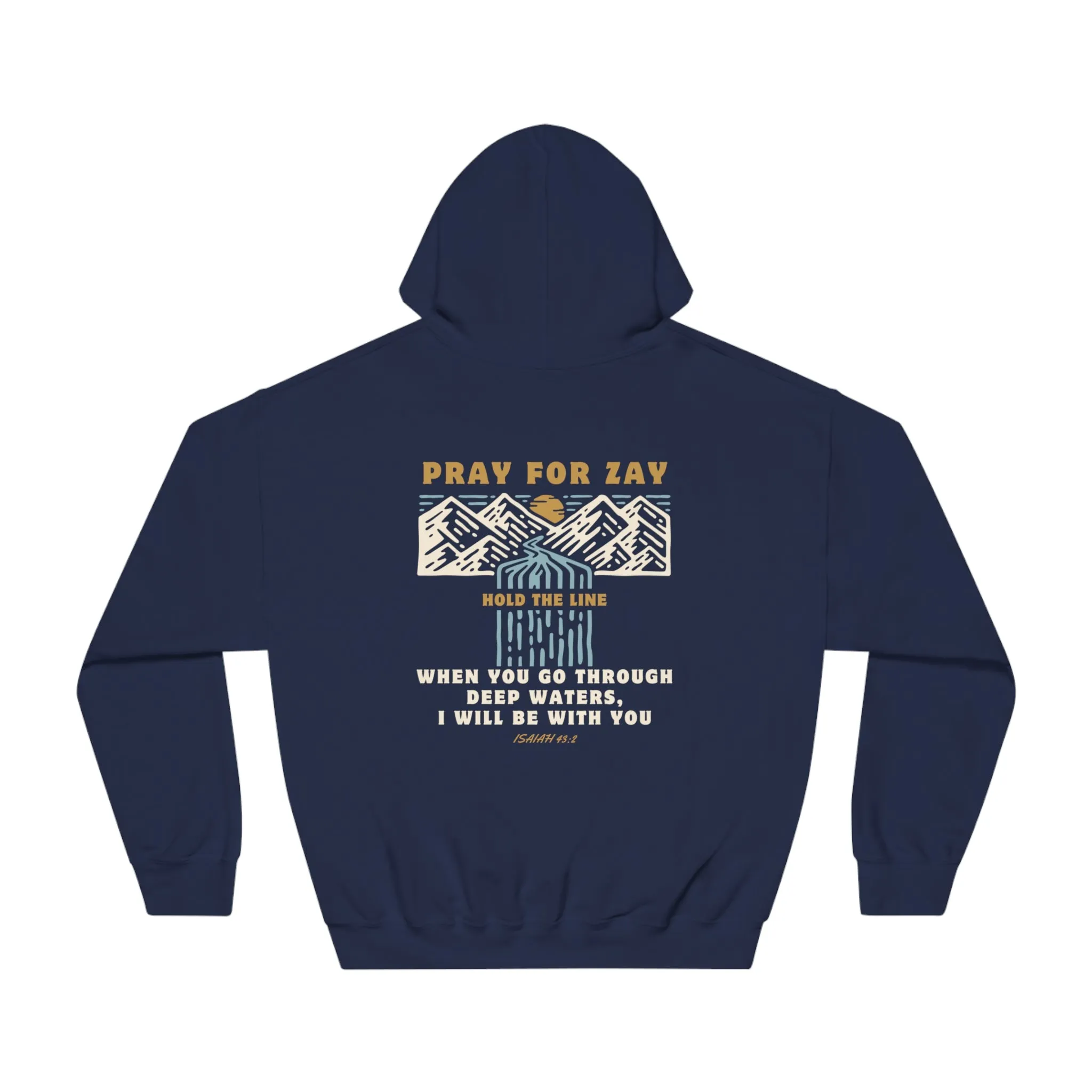 Pray For Zay Support Unisex Hooded Sweatshirt