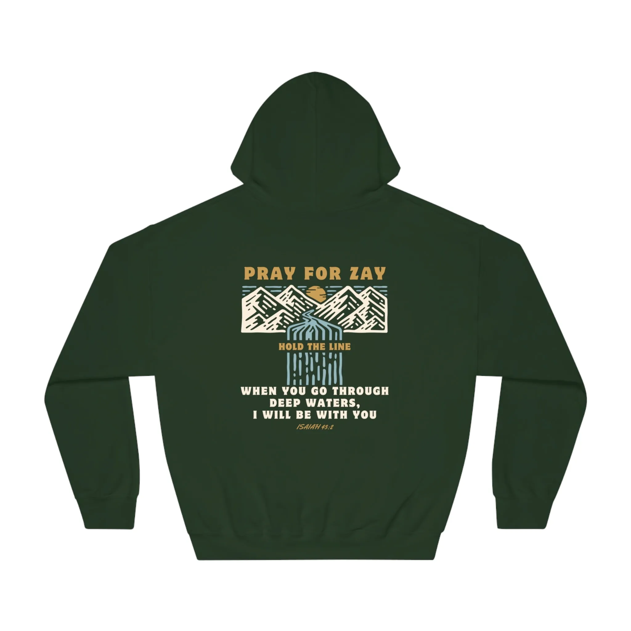 Pray For Zay Support Unisex Hooded Sweatshirt