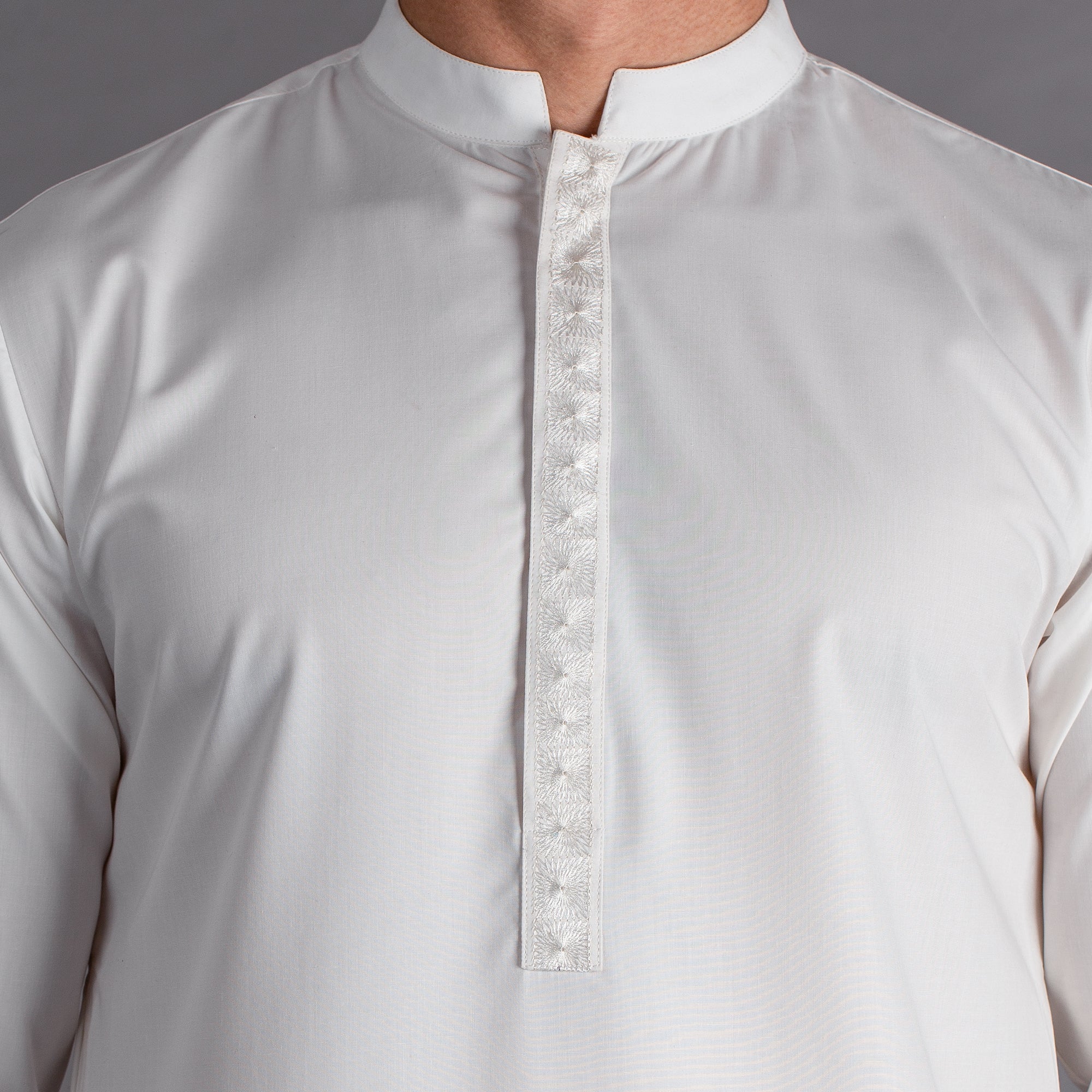 Riwaaj - White Shalwar Qameez