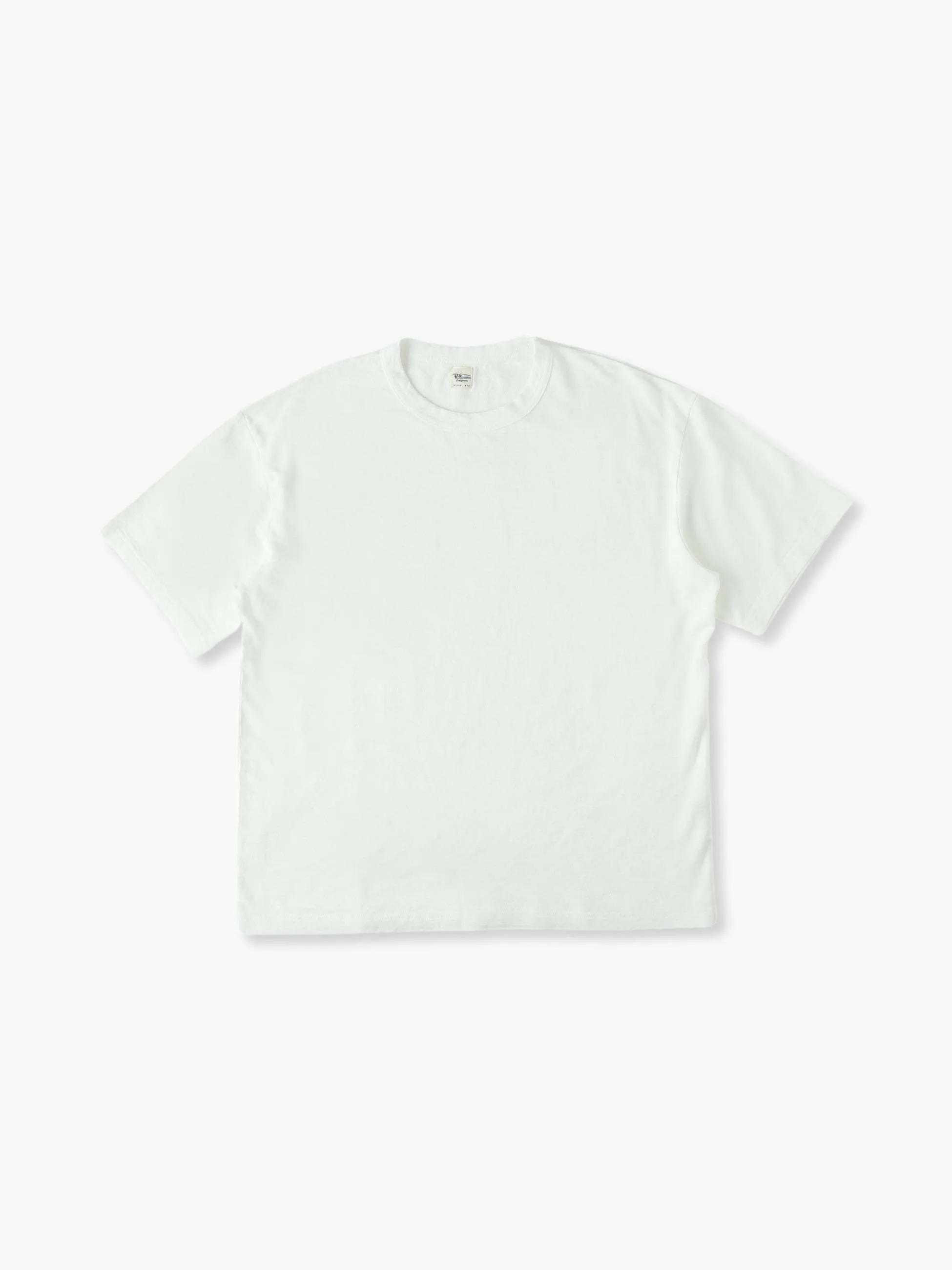 Ron Herman  |U-Neck Plain Cotton Short Sleeves Surf Style T-Shirts