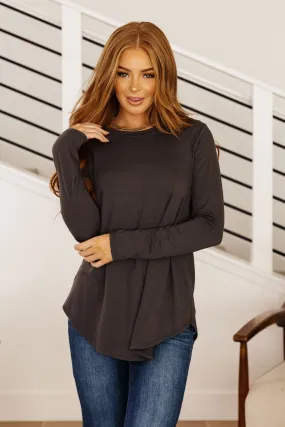 Scoop Me Up Long Sleeve Top