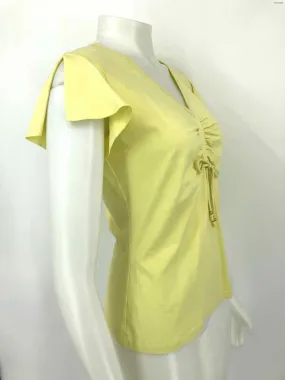 ST. JOHN Yellow Short Sleeves Size SMALL (S) Top