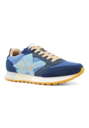 SUN68 Jaki Unckle Sneaker Uomo Avio Blu Z34114