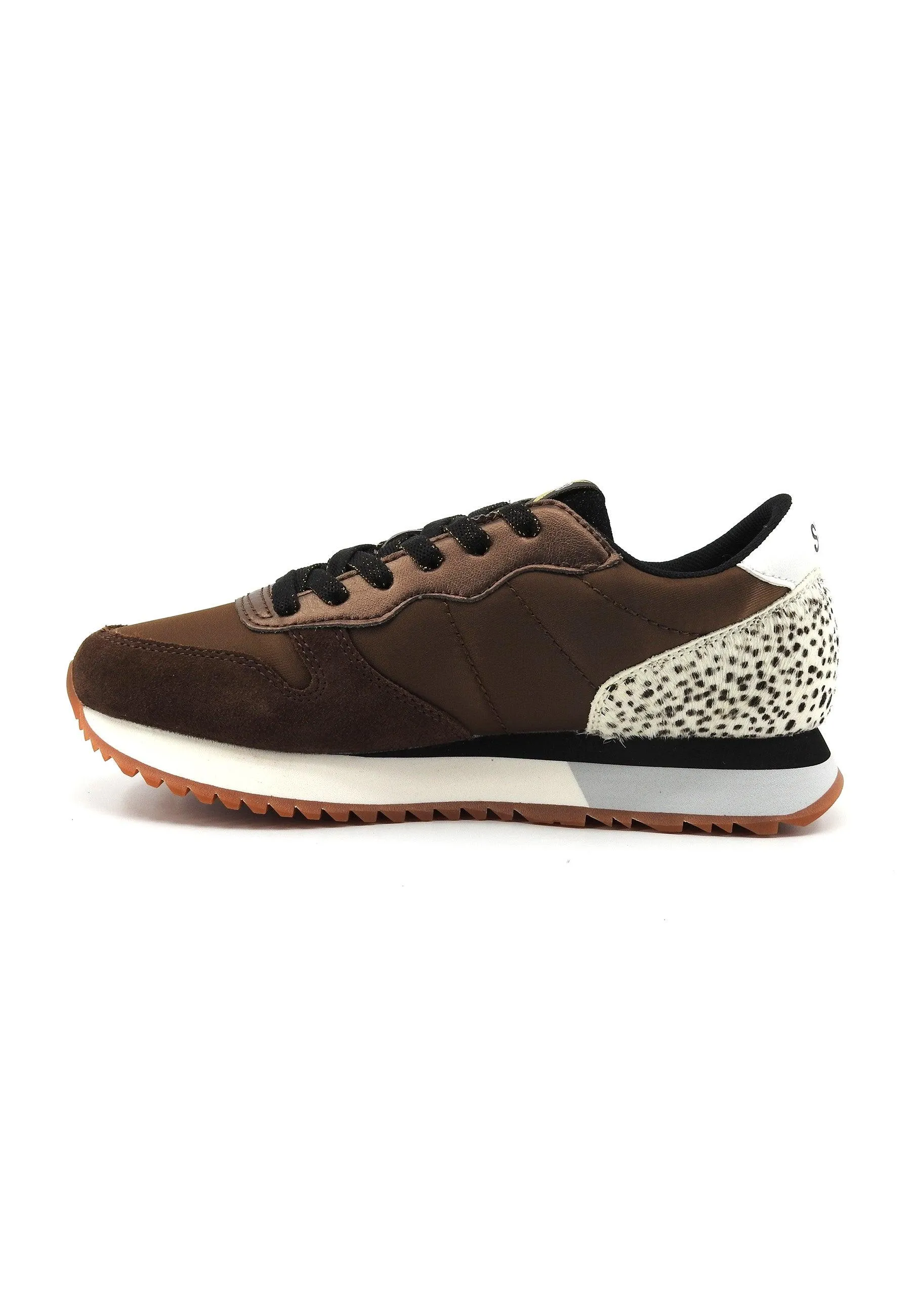 SUN68 Stargirl Animal Sneaker Donna Volpe Marrone Z43211