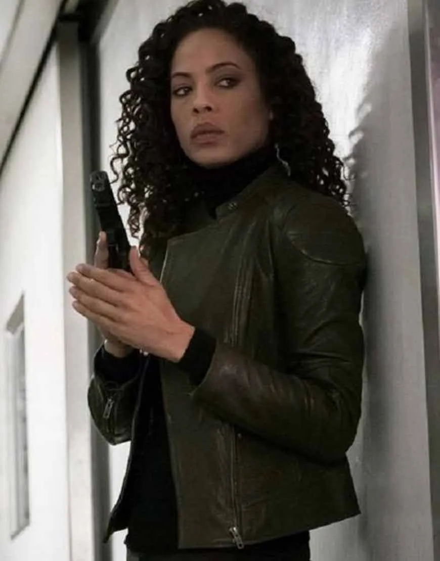 The Blacklist S03 Nez Rowan Jacket | Tawny Cypress Leather Jacket