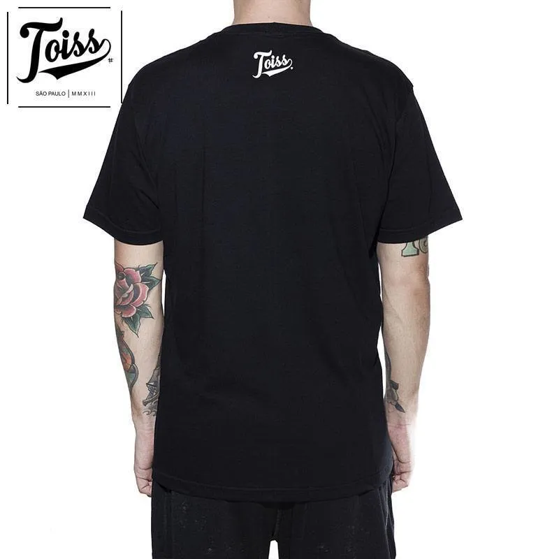 TOISS  |Street Style Plain Cotton Short Sleeves Logo T-Shirts