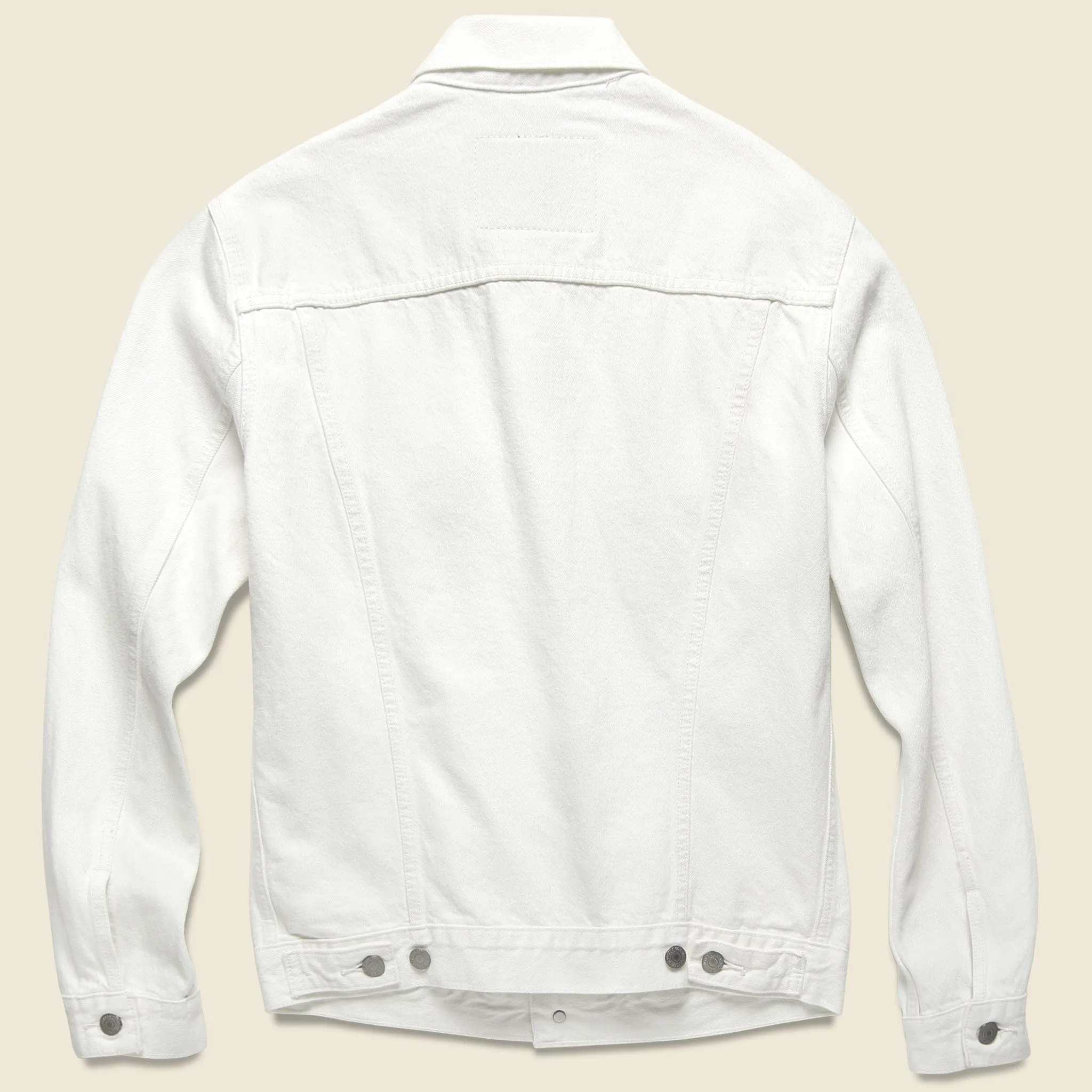 Trucker Jacket - White Out