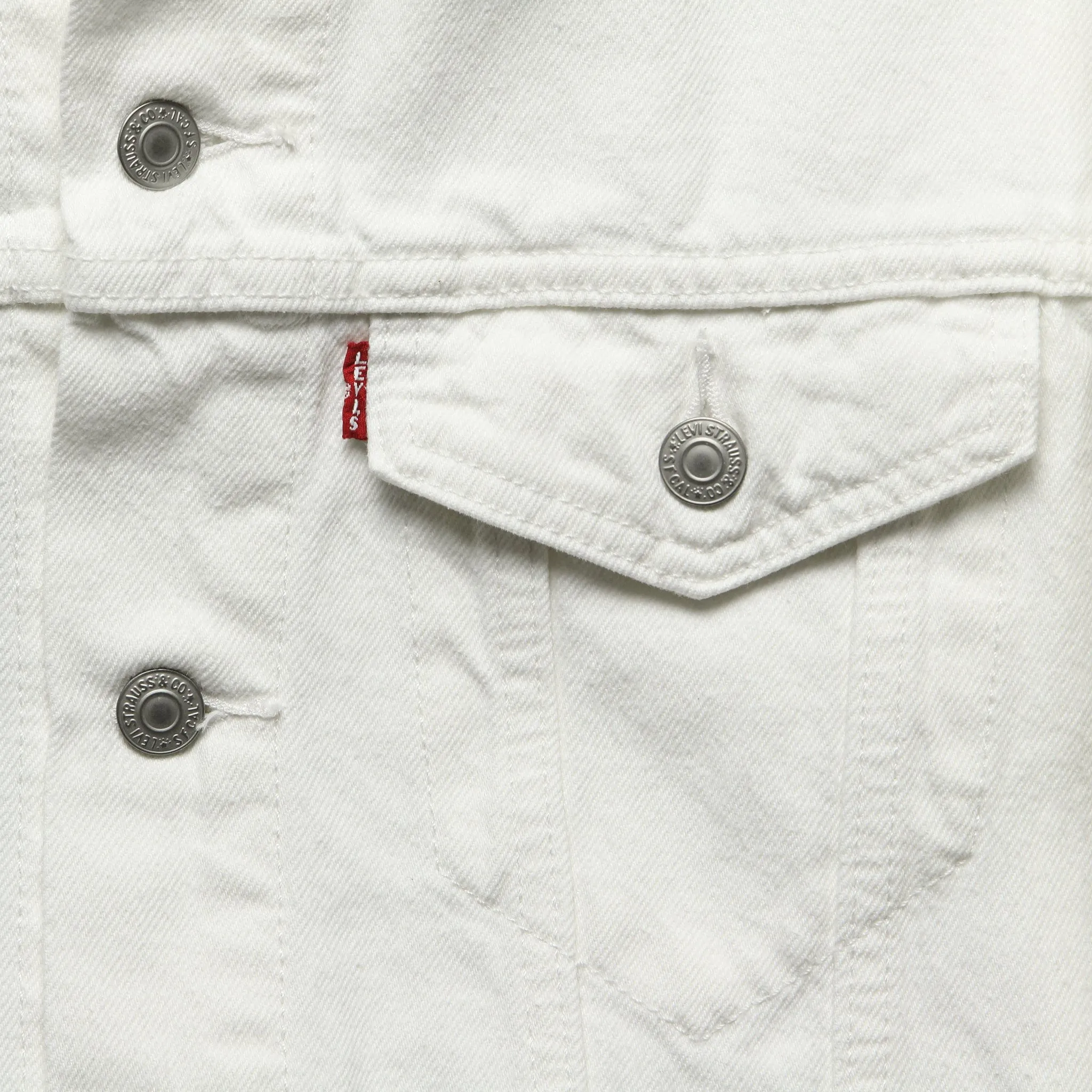 Trucker Jacket - White Out